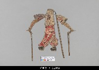 藏品(中國湖北皮影戲偶身)的圖片